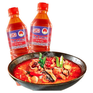 Guizhou Yu Meng Red Tomato Hot Pot Seasoning Base Flavorful Beef Soup Mix Yumeng Group Kaili Red Acid Soup Bottom Material