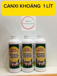 "Hoàn tiền đến 10%" Canxi khoáng vitamin 1 lít chống bại liệt còi xương mổ lông cắn đuôi tăng khung. Thú y Trường Thịnh