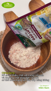 Ngũ cốc gạo lứt huyết rồng Xuân An (ít đường) túi 400g