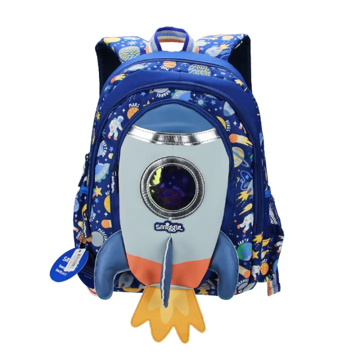 KIDSZILLA 3D Rocket Design Large Capacity School Bag with Slip Over Buckle  for Kids – Small Size Picnic and School Bag for Baby, Boys,  Girls-Lightweight Travel Mini Backpack for Kids-3 : Amazon.in: