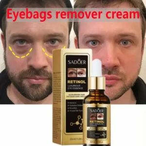 SADOER Retinol Eye Serum: Serum Penyegar dan Penenang Mata untuk Mata Bengkak, Penghilang Kerutan, dan Anti-Penuaan