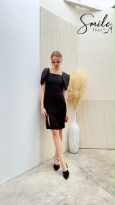 2 นิ้ว รองเท้าส้นสูง PU เกรดพรีเมี่ยม แบรนด์ Smile shoes ใส่สบาย ใส่สมายด์ชูว์