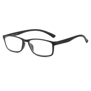 แว่นสายตาสำหรับผู้ชายและผู้หญิง แว่นสายตาสำหรับผู้สูงอายุแบบเรียบง่ายและสวมใส่สบาย TR90 น้ำหนักเบา ป้องกันแสงสีฟ้า ไม่พังงาบ