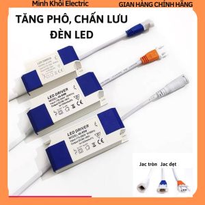 Tăng phô led nguồn chấn lưu 4-7w 3 chế độ dùng thay thế cho đèn led 3 màu 7w led driver nguồn tăng phô
