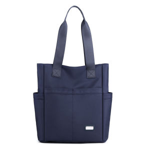 Large Capacity Nylon Oxford Cloth Handbag Simple Casual Travel Versatile Ladies Shoulder Bag Korean Style Soft Tote Bag