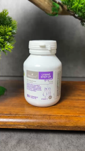 [Nhập khẩu chính ngạch] Bio Island Lysine Step Up for Youth - Viên nhai giúp trẻ ăn ngon hỗ trợ miễn dịch (60 viên)