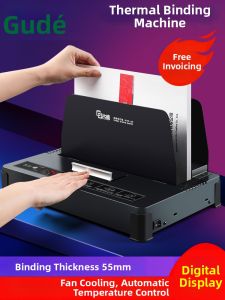 Good | Small Hot Melt Electric Binder Automatic Binding Machine