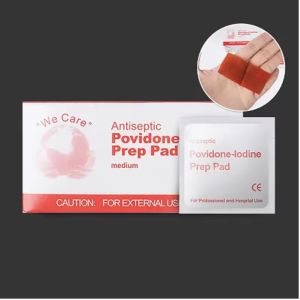 สารละลายไอโอดีนในแพ็คเกจเดียวสําหรับทําความสะอาดแผล อุปกรณ์จําเป็นสําหรับชุดปฐมพยาบาลในภัยพิบัติกีฬากลางแจ้ง