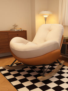 Modern Minimalist Penguin Design Lazy Sofa Bed for Living Room Balcony Window Seat Recliner Chair Single Person Leisure Couch