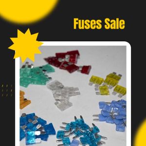 Flat Fuse 10A 15A 20A 25A 30A for Motorcycle and Car Wholesale 100PCS