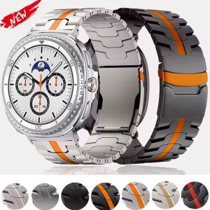 Stainless Steel Band For Samsung Galaxy Watch 8 40mm 44mm Metal Strap For Galaxy Watch 8 Classic 46mm Men Luxury Watchband