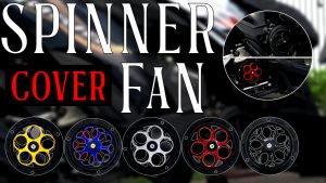 COVER KIPAS SPINNER VESPA BEAT FI STREET SCOOPY MIO VARIO MIO M3 MIO SOUL GT FINO PENUTUP KIPAS MESIN