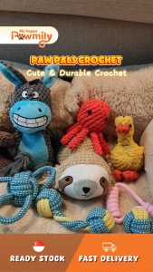 Paw Pals Crochet Collection – Cute & Durable Crochet Dog Toys