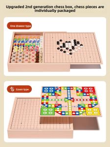 XIAOWANDOU | Educational Multi-Game Chess Board Toys