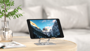 Meewoo Tablet Stand Holder For iPad Stand Adjustable Full Aluminum Alloy Desk Phone Tablet Holder