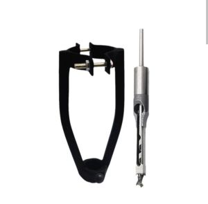 Adaptor Bor Bobok kayu mortiser set dengan mata bor uk 10mm