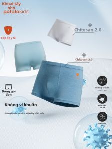 potatokids | Antibacterial Chitosan Modal Four-Corner Shorts Childrens Underwear