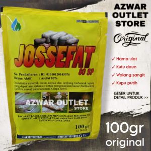 JOSSEFAT 80SP | insektisida Asefat untuk hama ulat dan kutu daun