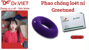 Phao chống loét nỉ Greetmed dễ sử dụng - chất liệu mềm mại
