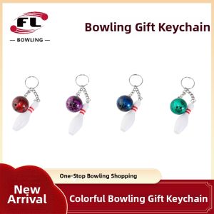 FL | Bowling Pin Keychain Gift Multiple Colors