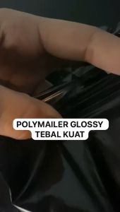 POLYMAILER GLOSSY Polymer Uk 15x30-17x30-20x33-25x35-30x40 Plastik Packing Olshop Paket Online