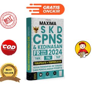 BUKU MAXIMA SKD CPNS DAN KEDINASAN 2024 SESUAI SOAL FR ASLI
