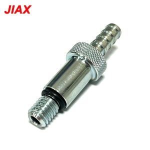 Mercury Mariner Động Cơ Ngoài Ống Xả Gear Lube Pump Adapter 3/8-16 UNC Thép Làm Mát Dầu Phụ Kiện Bạc