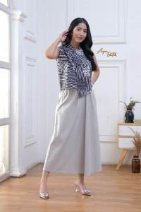 Atasan Batik Wanita Semi Choengsam Terbaru