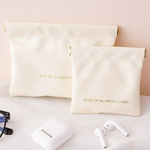Naukaha Cosmetics Storage Bag Automatic Closure Portable Multipurpose Travel Waterproof Durable Non-Deformable Multiple Colors