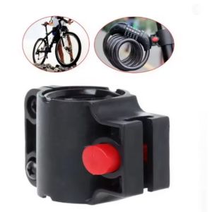 Bicycle Lock Bracket Circular Type U Lock Bike Accessories Fixed Frame Mount Bracket Cycling Parts MTB Accessories Lock Holder