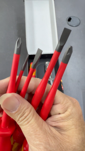 Wera VDE Electrical Insulated Screwdriver 7pc Set 05344526001