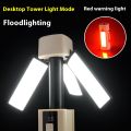 Foldable LED Table Lamp Rechargeable 1800mAh Portable Flashlight 7 Modes Emergency Telescopic Camping Magnetic Work Light. 