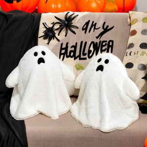 ZEEMIN Halloween Christmas Halloween Ghost Pumpkin Toy Halloween Horror Home Decoration Ornament Doll Cotton Pillow Cat Animal Toy New