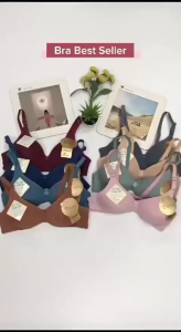 THE BEST SELLER !! 3pcs & 6pcs BRA Wanita  Bra Wanita DEWASA REMAJA    Bra Tanpa Kawat   Bra wanita Murah   Bh Busa Tipis   Sport bra