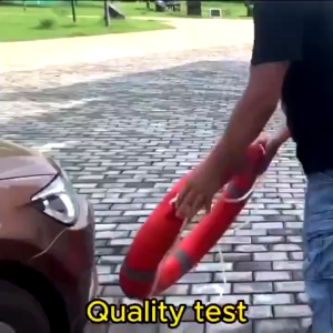 Life Buoy 1.5KG/ 2.5KG High-Visibility Orange with Reflective Tape 24N Buoyancy for Marine & Pool Safety Portable Buoyancy inflatable Swimming Ring specialized equipment for Swimming