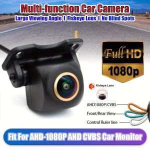 1080P AHD Vehicle Camera with Front Side And Rear Views Night Vision And 170° Wide Angle Fisheye