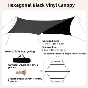 TUJUE | Telescopic Carbon Fiber Tent Pole 2.4m