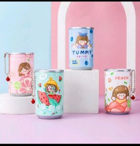 TISSU UNIK LUCU KARAKTER TISSU BASAH KALENG REFILL