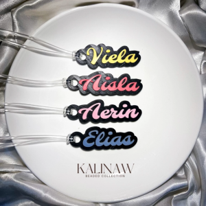 KALINAW Personalized Name Bag Tag/ Name Charm/ Giveaways I Premium 3D Printed PLA