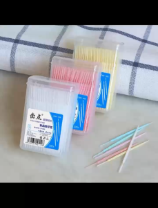 200pcs/can Food grade disposable toothpick interdental tartar cleaning toothpick