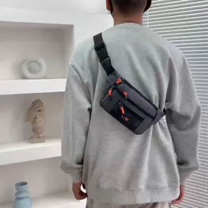 Tas Pria Outdoor Casual WANLIFU 6018 – Bisa Selempang Pinggang atau Dada Anti Air High Quality