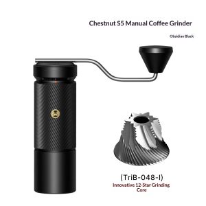 Timemore | TIMEMORE Chestnut S3/S5 Manual Coffee Grinder 0.015mm Ultra-Fine Adjustment High Precision Bearing For Pour Over & Espresso Tool