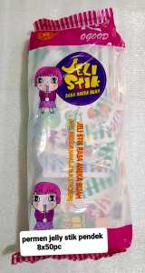 Permen Jelly Stik pendek 1bungkus Isi 50pcs