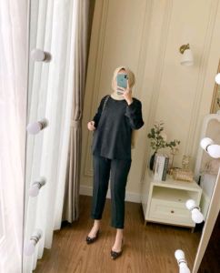 setelan wanita polos / setcel wanita kekinian / one set wanita polos super premium / style kekinian wanita