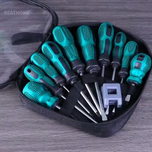 Obeng Set Torx Screwdriver Bit Household Repair Tools 13 PCS