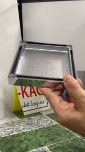 Thoát sàn mặt cắt gạch 12x12cm KAG-S88 ống D60-90 phễu thoát nước âm sàn ngăn mùi hôi chống côn trùng thiết kế mới hiện