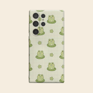 Grid Frog Luxury Fashion Full Lens Protective Case for Samsung Galaxy S26 S25 S24 A56 A36 Plus Ultra