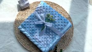 Silky Satin Baby Blanket for Girls Unique Tie Dye Minky Fabric with Soft Luxury Silk Silky Backing Toddlers Blanket for Sleeping Nursery Travel Decoration Purple 30 x 40 Inch