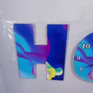 Jam DInding Unik 1 set Murah