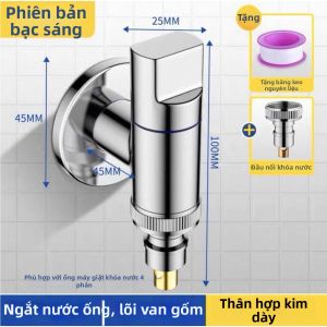 Van Tắt Nước Tự Động Vòi Rửa Quần Áo Kết Nối Chung